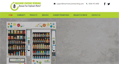 Desktop Screenshot of machinecuisinevending.com